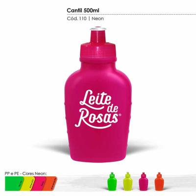 Squeeze Cantil 500ml Neon