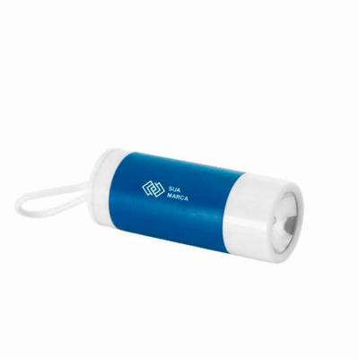 Kit de higiene com lanterna - azul