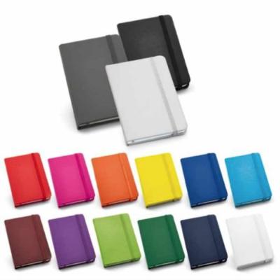 Caderneta em sintético com capa lisa - cores variadas